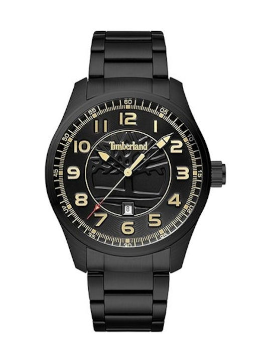 Timberland Thayer Watch Battery with Black Metal Bracelet