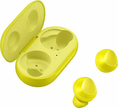 Samsung Galaxy Buds Bluetooth Handsfree Ακουστικά με Αντοχή στον Ιδρώτα και Θήκη Φόρτισης Κίτρινα