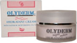 Olyderm Super Activ Hydratant Cream fără culoare Hidratantă Bărbați Cremă Pentru Față cu Acid Hialuronic 60ml