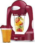 Princess Nova 210101 Blender for Smoothies 0.6lt 300W Red