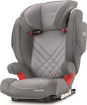 Recaro Καθισματάκι Αυτοκινήτου Monza Nova 2 SeatFix 15-36 kg με Isofix Aluminium Grey