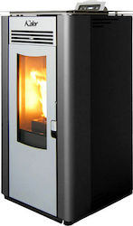 Kalor Lara 12 Σόμπα Pellet 9kW Μαύρο