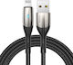 Baseus Braided USB to Lightning Cable Μαύρο 2m (CALSP-C01)