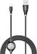 Baseus Big Eye Regular USB to Lightning Cable Μαύρο 1.2m (CALEYE-01)