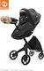 Stokke Ύφασμα Καροτσιού Μαύρο Winter Kit
