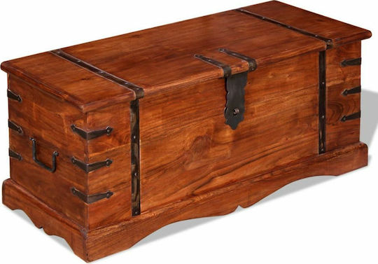 vidaXL Μπαούλο Ξύλινο 90x40x40εκ.