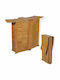 Tisch Bar für Außenbereich Zusammenklappbar 155x53x105cm