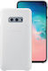 Samsung Umschlag Rückseite Leder Weiß (Galaxy S...