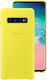 Samsung Umschlag Rückseite Silikon Gelb (Galaxy...