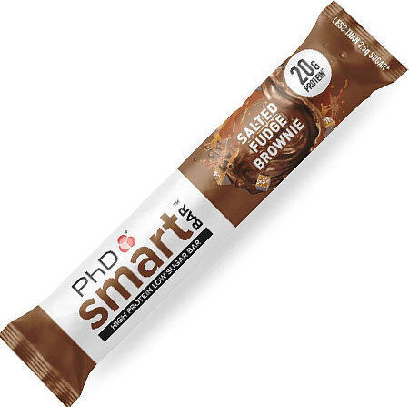 PhD Smart Μπάρα με 20gr Πρωτεΐνης & Γεύση Salted Fudge Brownie 64gr