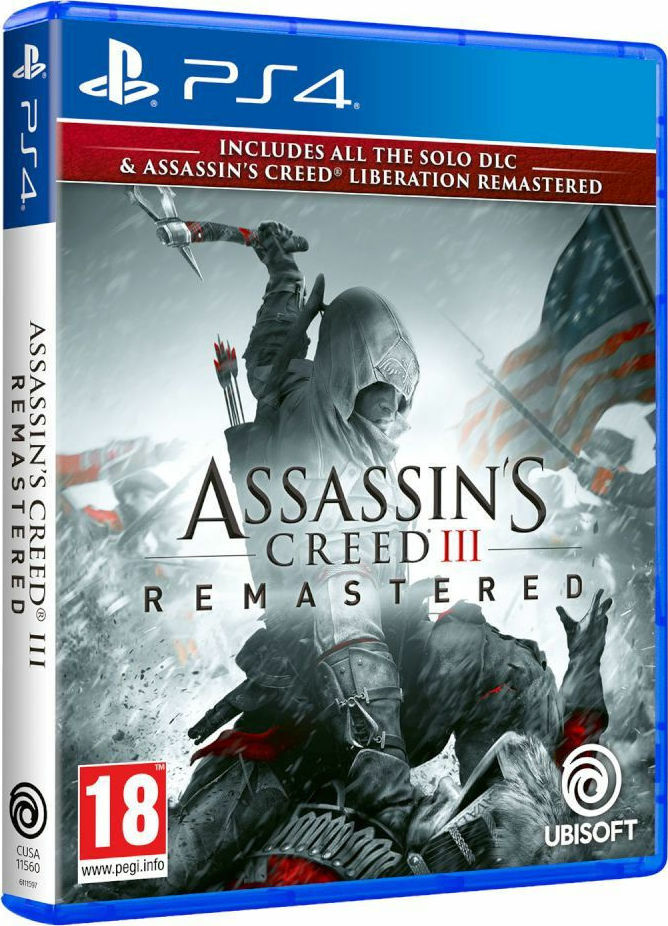 Besøg bedsteforældre bureau ryste Assassin's Creed III Remastered PS4 Game | Skroutz.gr