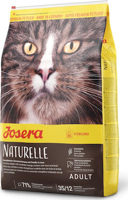 Josera Naturelle Ξηρά Τροφή για Ενήλικες Στειρωμένες Γάτες με Πέστροφα 2kg