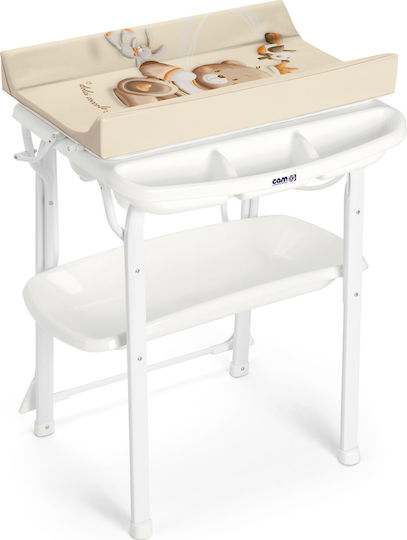 Cam Baby Bath-Changing Table Aqua Spa Beige