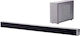 Thomson SB255BT Soundbar 2.1 Bluetooth 100W με Ασύρματο Subwoofer Μαύρο