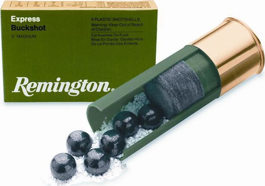 Remington Φυσίγγια Express Buckshot Semi Magnum 12βολα Semi Magnum 5τμχ