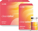 Clearlab Clear Color Μηνιαίοι έγχρωμοι 2 φακοί