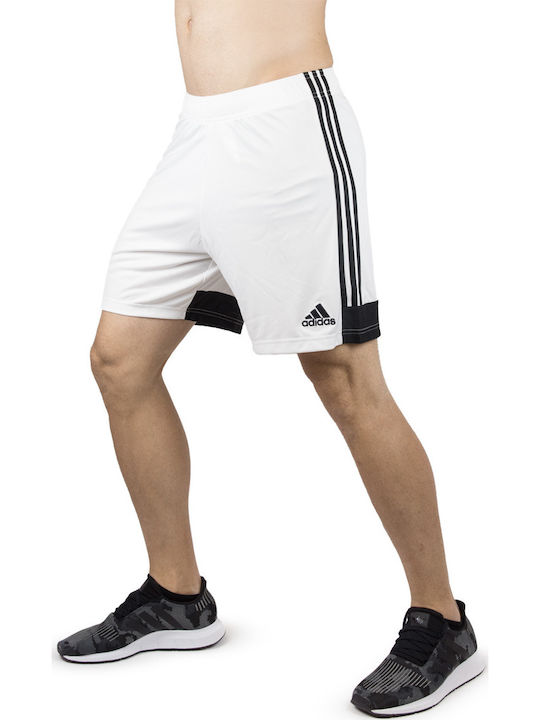Adidas Tastigo 19 Αθλητική Ανδρική Βερμούδα Μονόχρωμη Λευκή