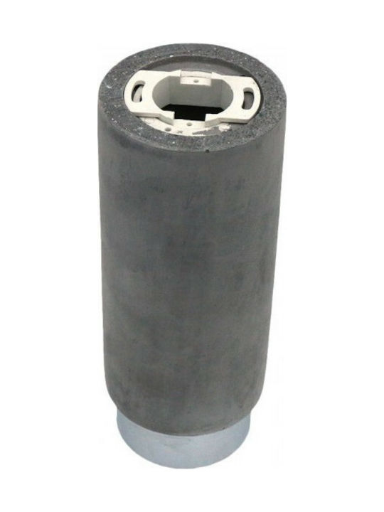 V-TAC VT-865 Μονό Σποτ με Ντουί GU10 σε Γκρι Χρώμα