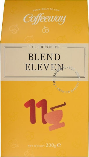 Coffeeway Filter Coffee Eleven Ground 200gr