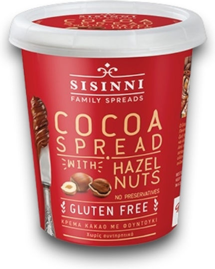 Sisinni Πραλίνα Sisinni Family Spreads με Φουντούκι Χωρίς Γλουτένη 400gr