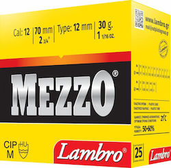 Lambro Φυσίγγια Mezzo Σκοπευτικά 30gr 25τμχ Lambro Φυσίγγια Mezzo Σκοπευτικά 30gr 25τμχ