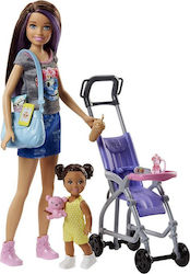 Barbie Skipper Babysitter Set pentru 3++ Ani