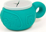 Marcus & Marcus Baby Food Bowl made of Silicone Turquoise MNMBB09-EP