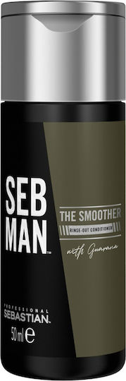 Sebastian Professional Seb Man The Smoother Балсам Хидратация за Всички типове Коса 50мл
