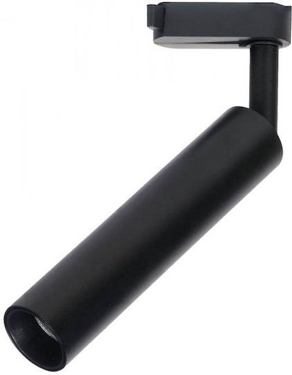 V-TAC VT-420 Monos LED Alb Rece Spot în Culoare Negru