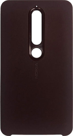 Nokia Soft Touch Back Cover Silicon Roșu (Nokia 6.1)