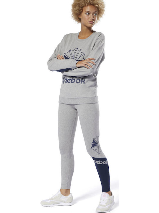 Classics Logo Women's Long Training Legging Gray