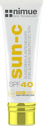 Nimue Sun C Sunscreen Cream Face SPF40 60ml