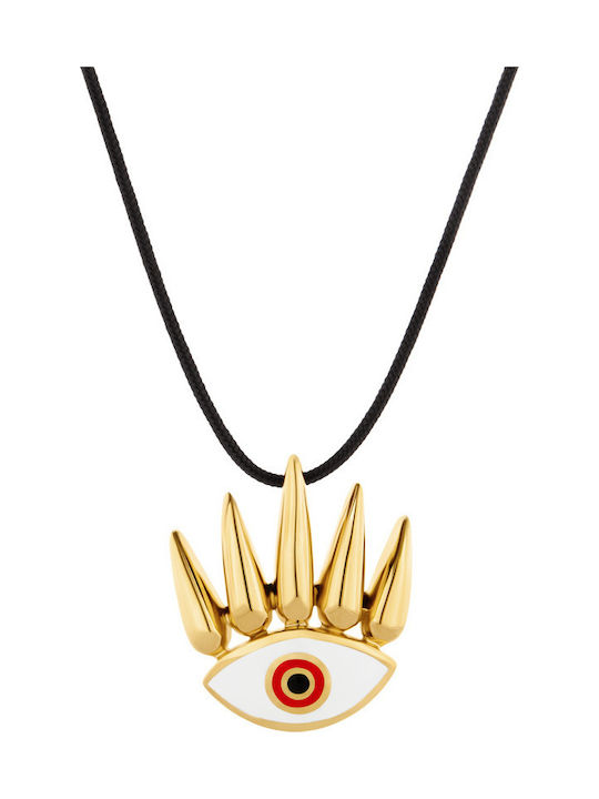 Honor Omano Eye of the Sun Halskette Auge Vergoldet