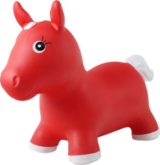 Gerardo’s Toys Χοπ Χοπ Αλογάκι Jumpy Horse για 1+ Ετών Κόκκινο 14εκ.