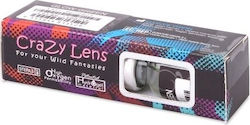 ColourVUE Glow Crazy Lens 2 Ετήσιοι Έγχρωμοι Χωρίς Διοπτρία Φακοί Επαφής Υδρογέλης
