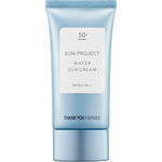 Thank You Farmer Sun Project Water Sunscreen Cream Face SPF50 50ml