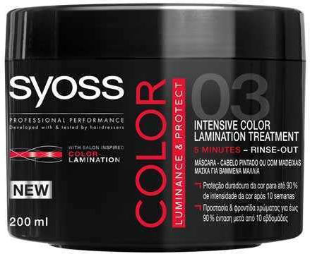 Syoss 03 Intensive Color Vibrancy Μάσκα Μαλλιών για Διατήρηση Χρώματος 300ml