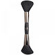 W7 Cosmetics Make Up Brush for Powder with Synthetic Bristle Duo