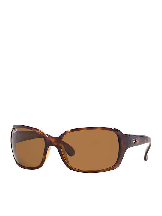Ray Ban Herren Sonnenbrille mit Braun Schildkrö...
