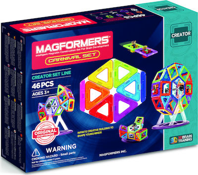 Magformers Πλαστική Κατασκευή Παιχνίδι Creator Carnival Set για 4+ Ετών