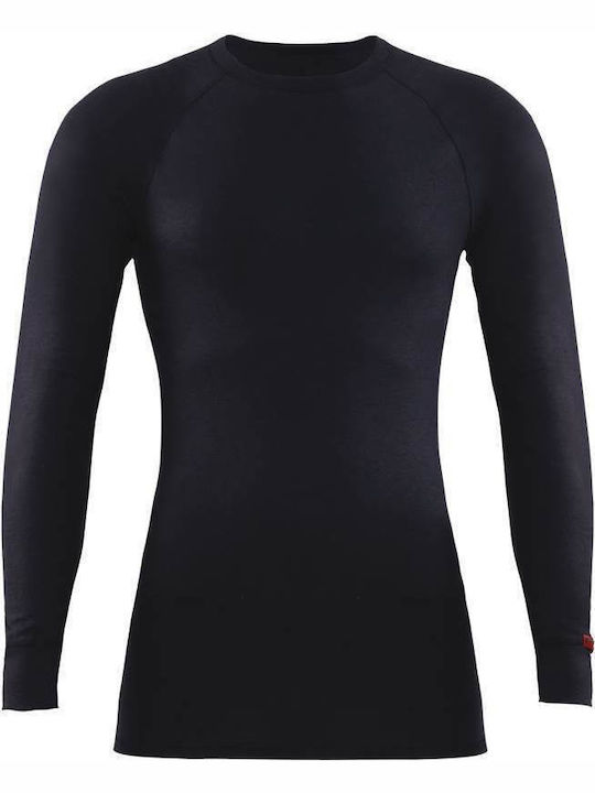 Blackspade 9259 Herren Thermo Langarmshirt Schwarz