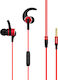 Yison EX230 In-ear Handsfree with 3.5mm Connector Red