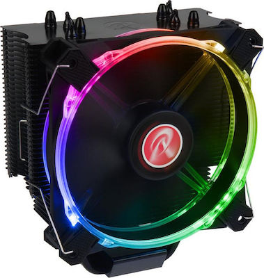 Raijintek Leto RGB Ψύκτρα Επεξεργαστή για Socket AM4/115x/AM3/AM3+