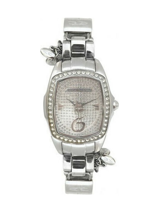Chronotech Women's Watch 28mm Battery with Silver Stainless Steel Bracelet