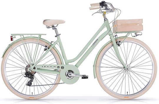 MBM Apostrophe 28" 2019 Lady Πράσινο Ποδήλατο Πόλης με 6 Ταχύτητες