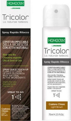 Specchiasol Homocrin Spray Hair Spray Light Brown 75ml