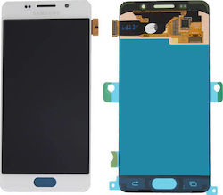 Samsung Οθόνη mit Touchscreen für Galaxy A3 2016 (Weiß)