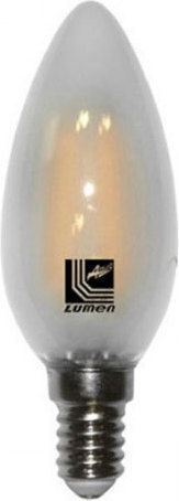 Adeleq LED крушка 6W 98mm за фасунга E14 и форма C35 Топло бяло 660лм