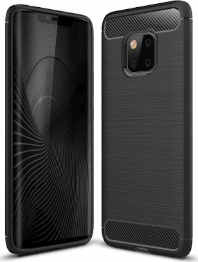 Hurtel Back Cover Σιλικόνης Μαύρο (Huawei Mate 20 Pro)