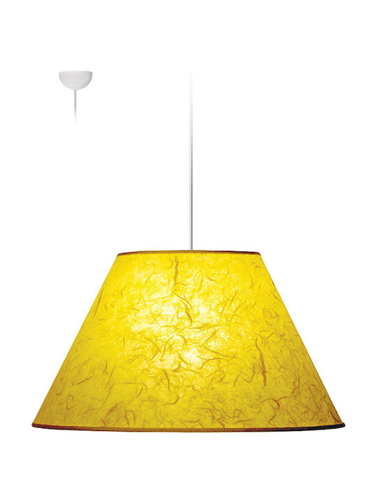 Starlight ΚΑ-ΙΣ-Κ1-40-2601 ΚΡ Pendant Light Yellow Bell with Socket E27